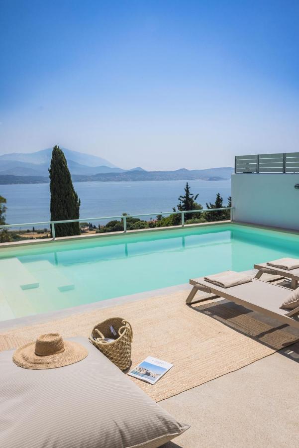Villa Mirto - Iris Sunset Villas Lépedha エクステリア 写真