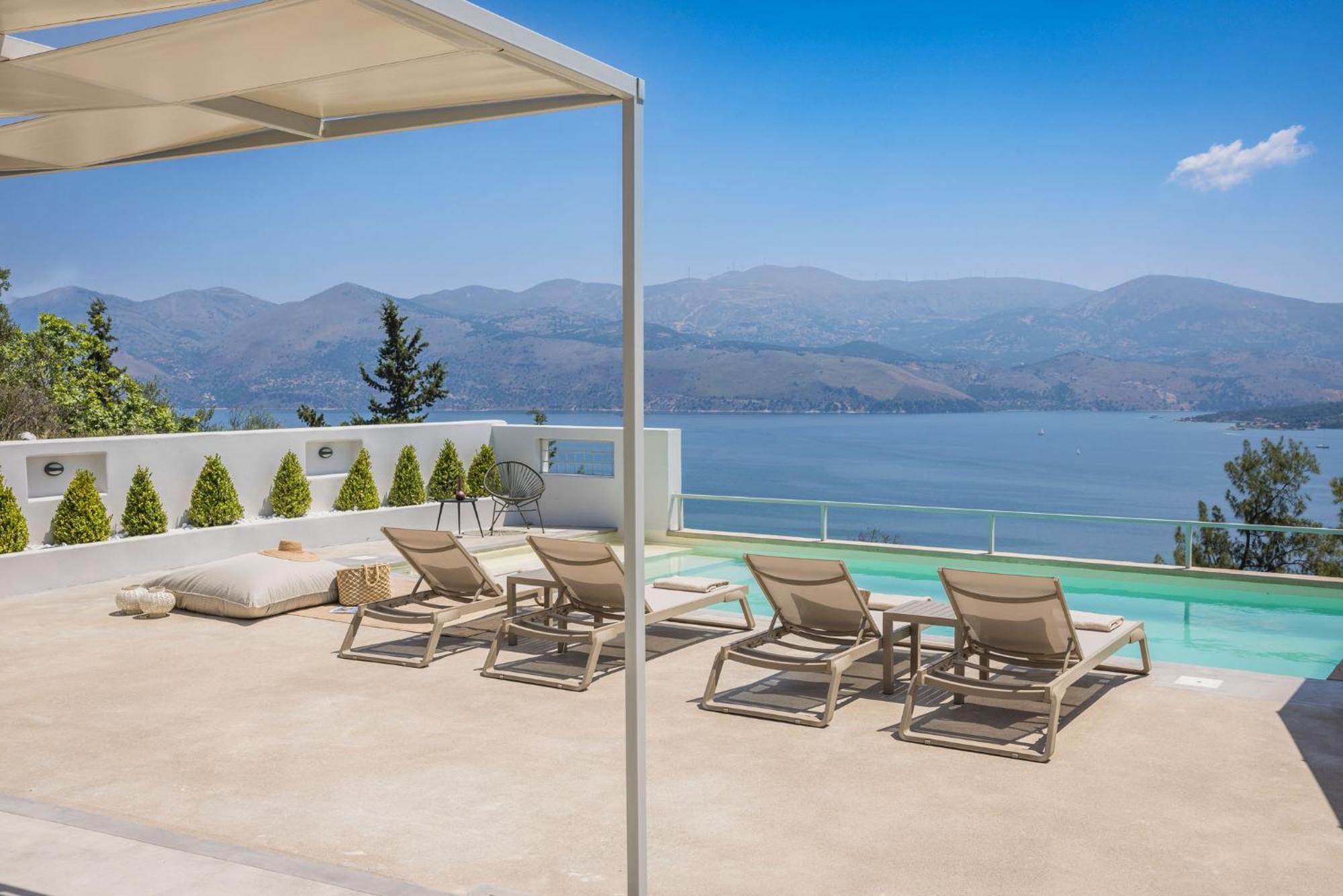 Villa Mirto - Iris Sunset Villas Lépedha エクステリア 写真