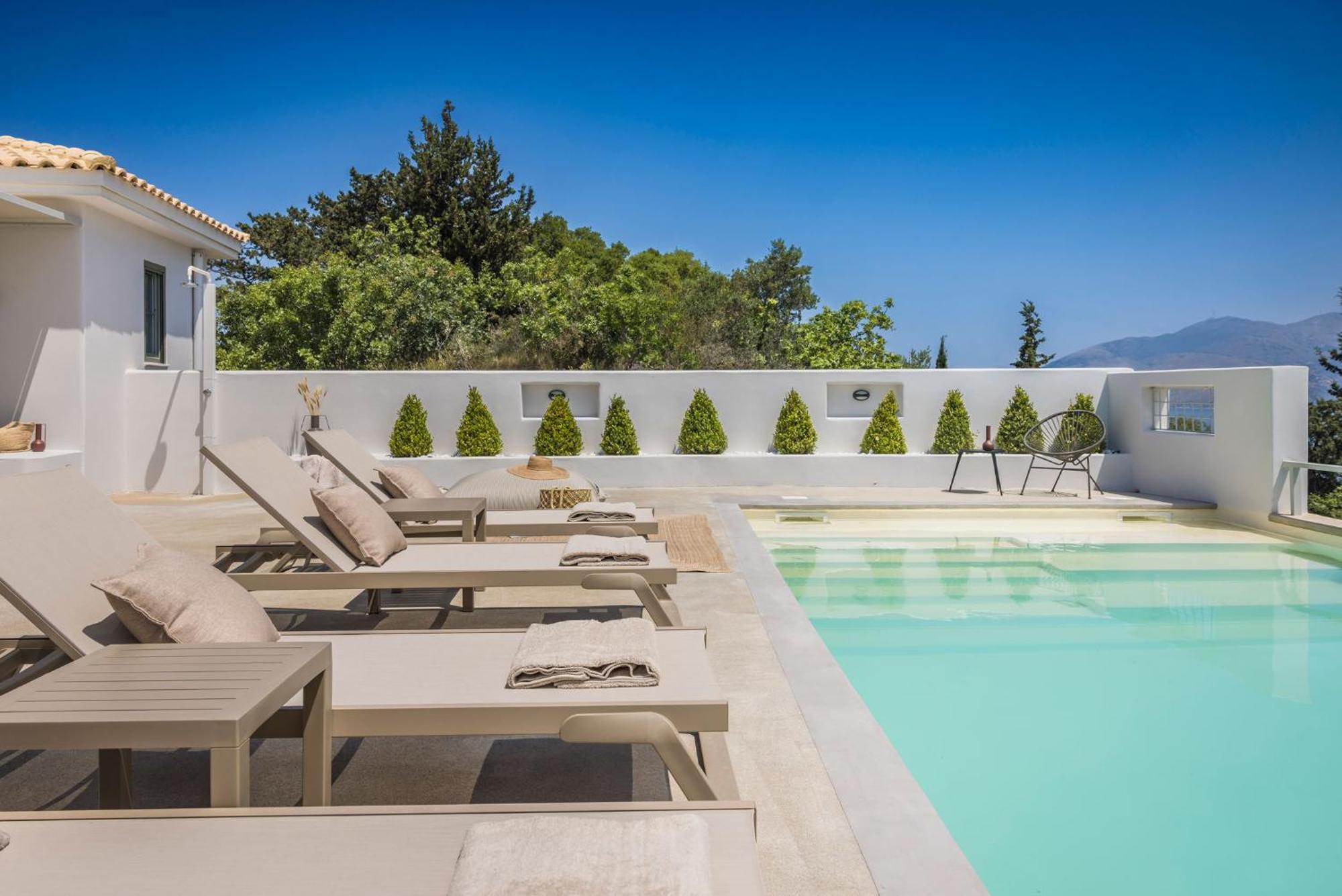 Villa Mirto - Iris Sunset Villas Lépedha エクステリア 写真