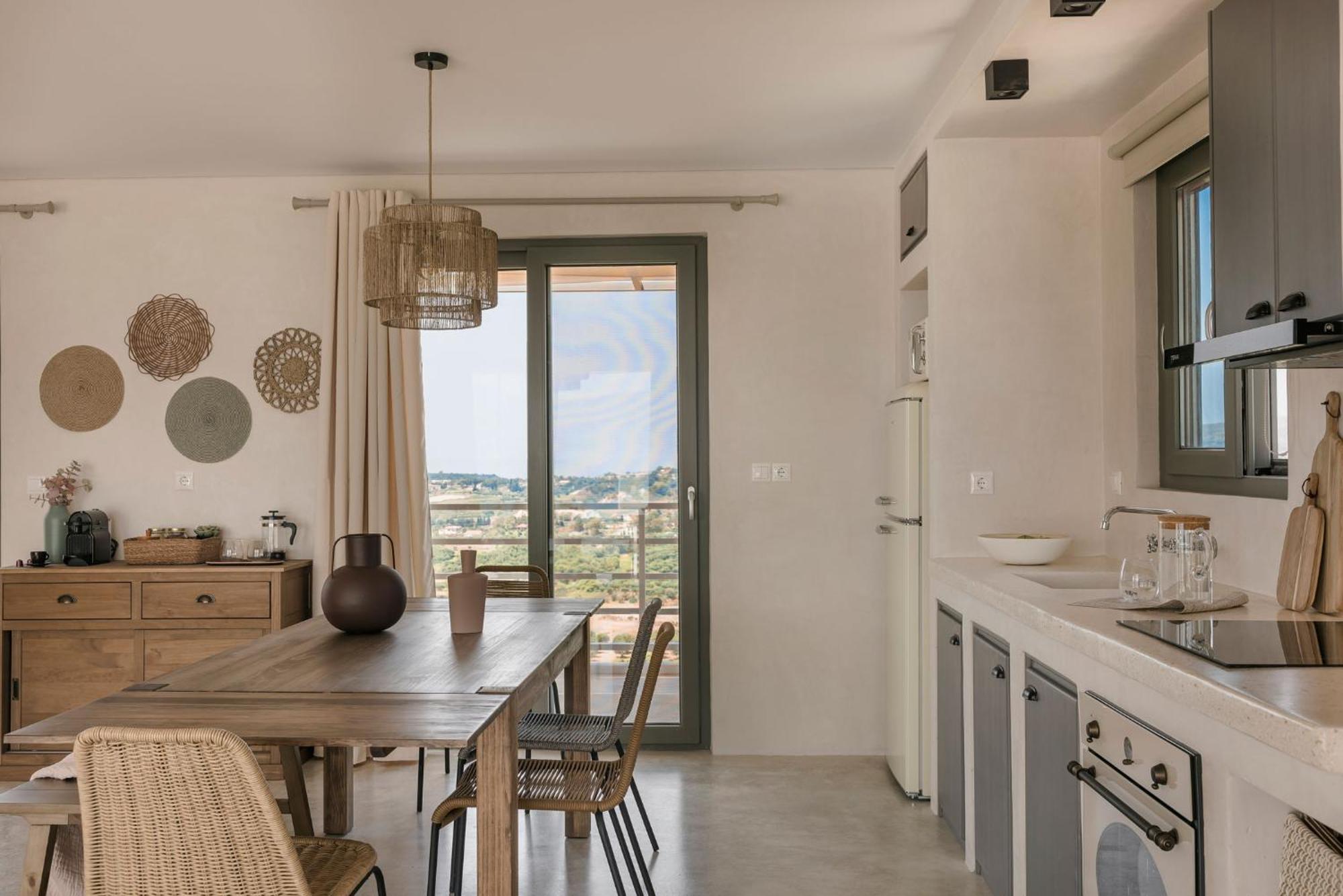 Villa Mirto - Iris Sunset Villas Lépedha エクステリア 写真