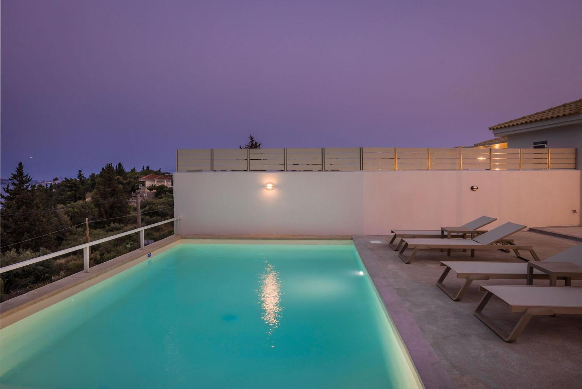 Villa Mirto - Iris Sunset Villas Lépedha エクステリア 写真